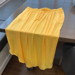Yellow Women's Skirt